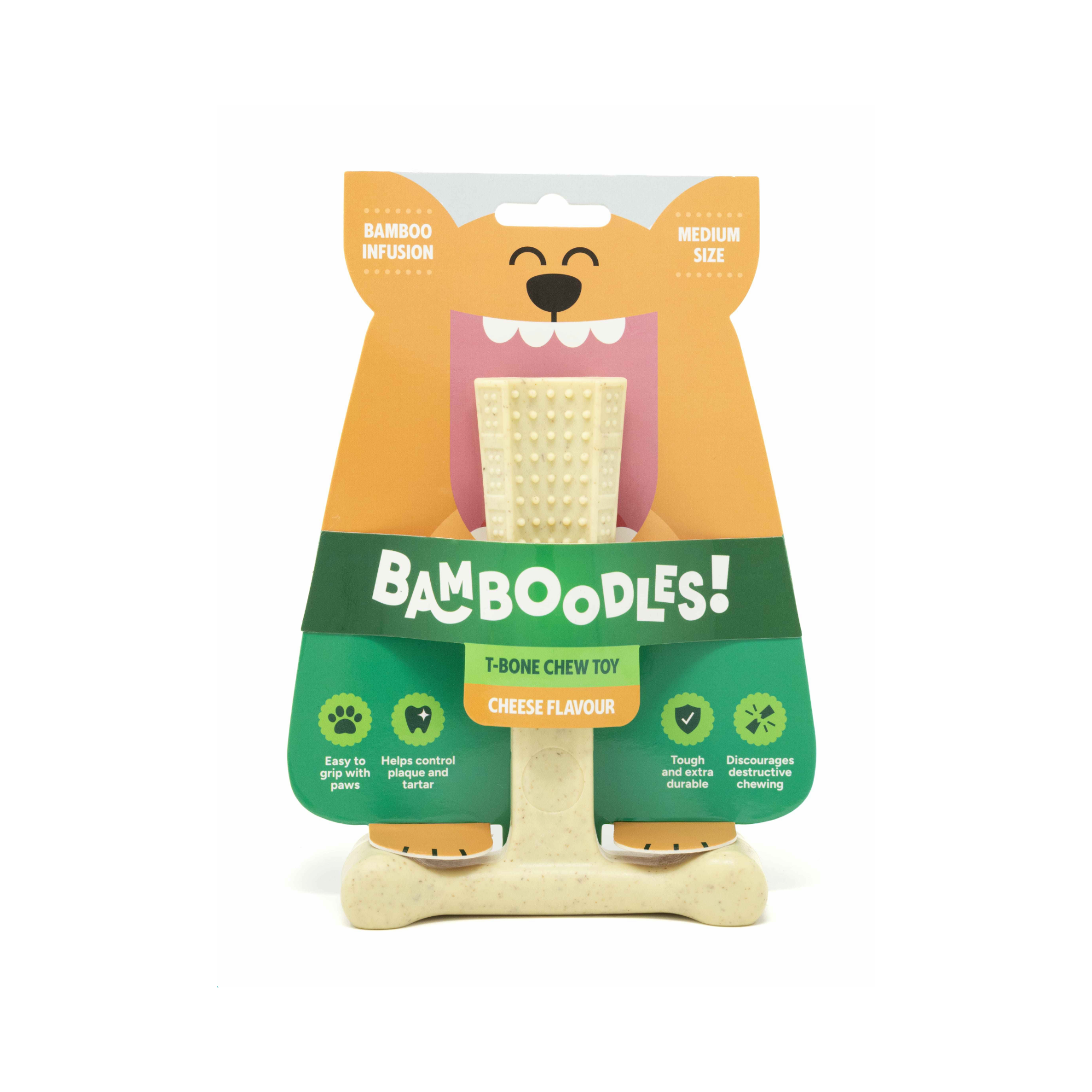 Bamboodles T-Bone Chew Toy