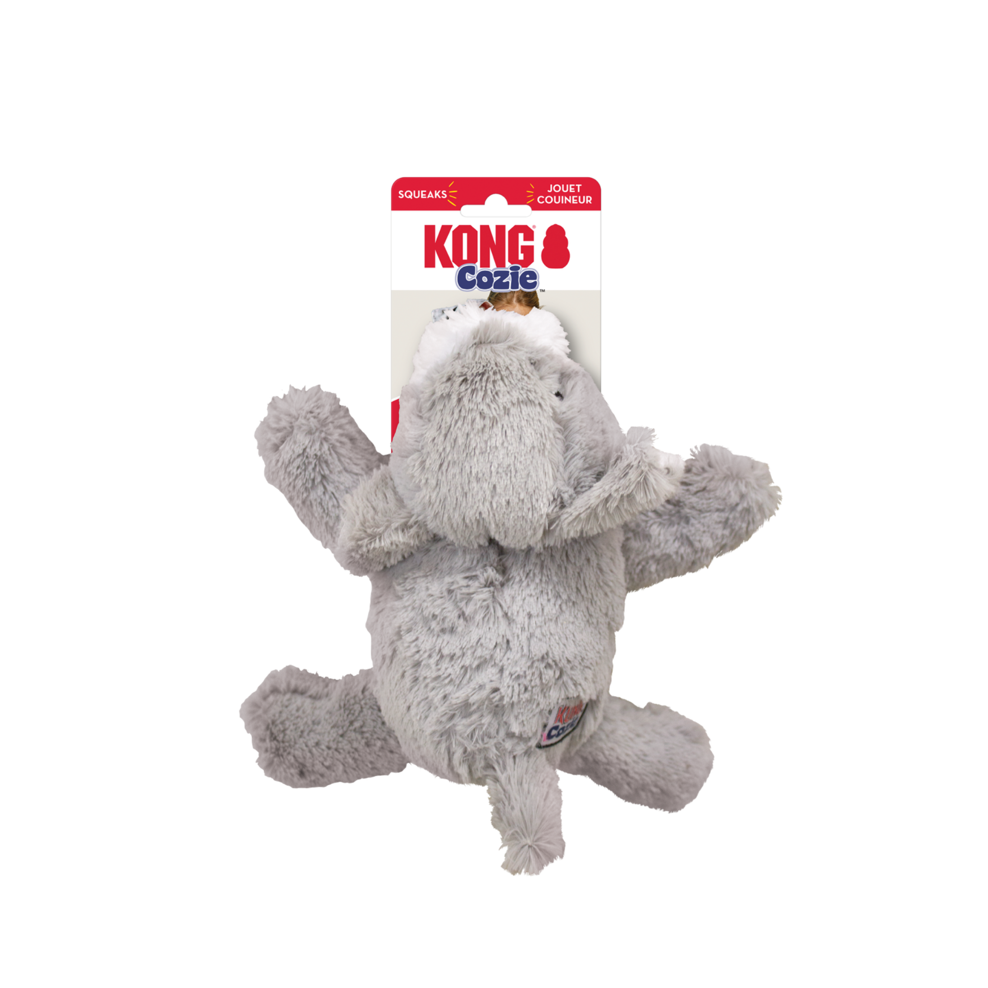 KONG Cozie Pastel Medium Plush Toy