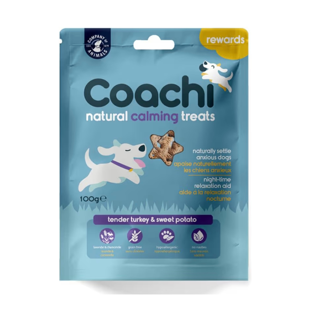 Coachi Natural Calming Treats Turkey 100g