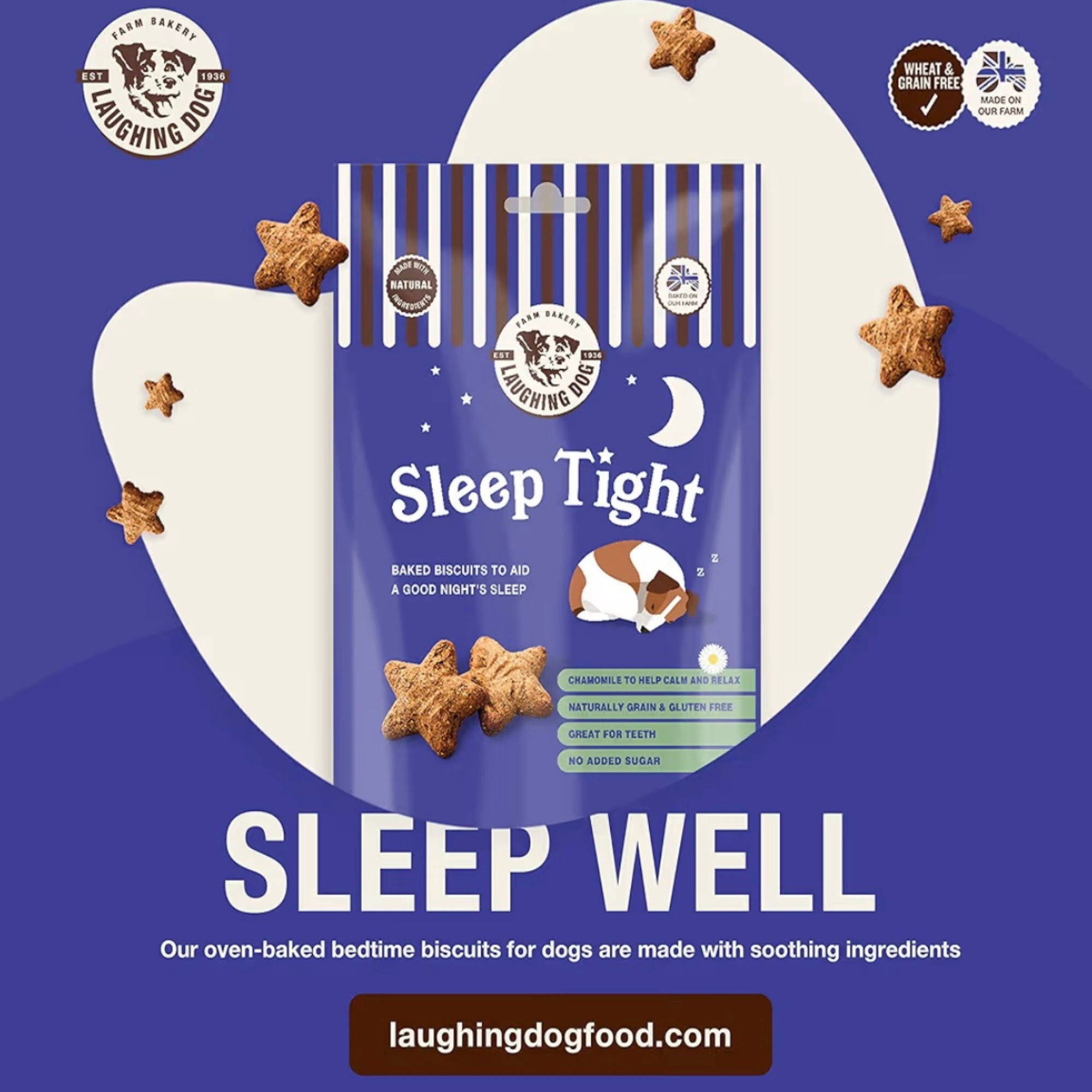 Laughing Dog Sleep Tight Biscuits