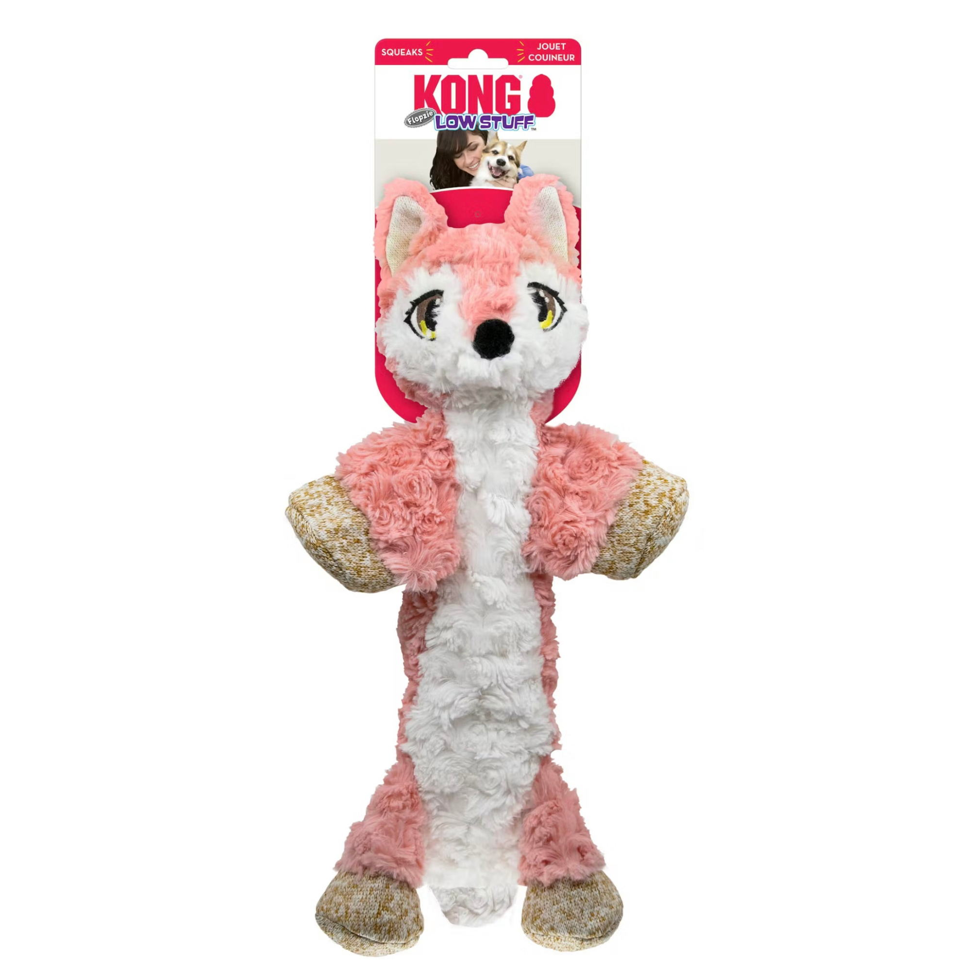 KONG Flopsie Fox Medium