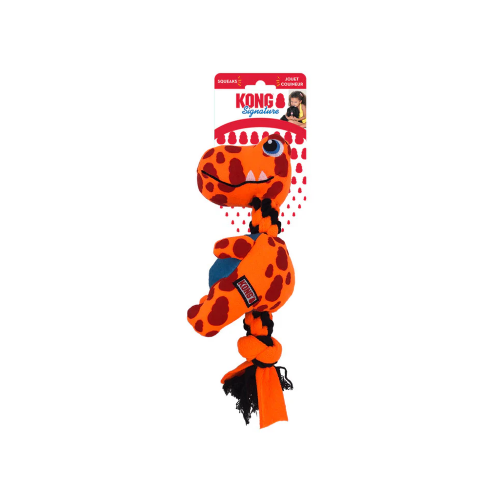 KONG Signature Dynos Dog Toy Medium