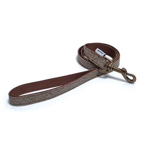 Ancol Heritage Collection Collar and Lead Set 'Herringbone'
