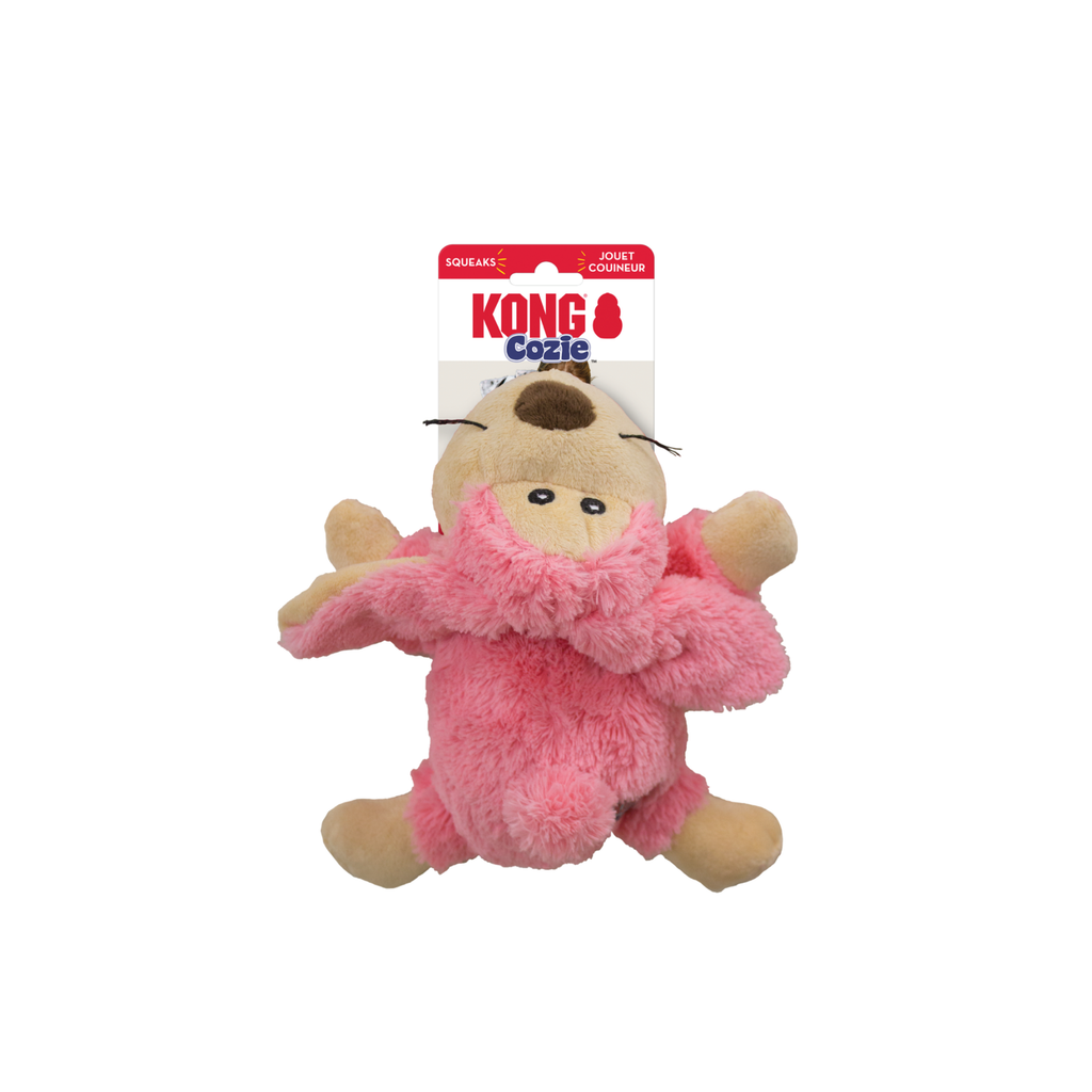 KONG Cozie Pastel Medium Plush Toy