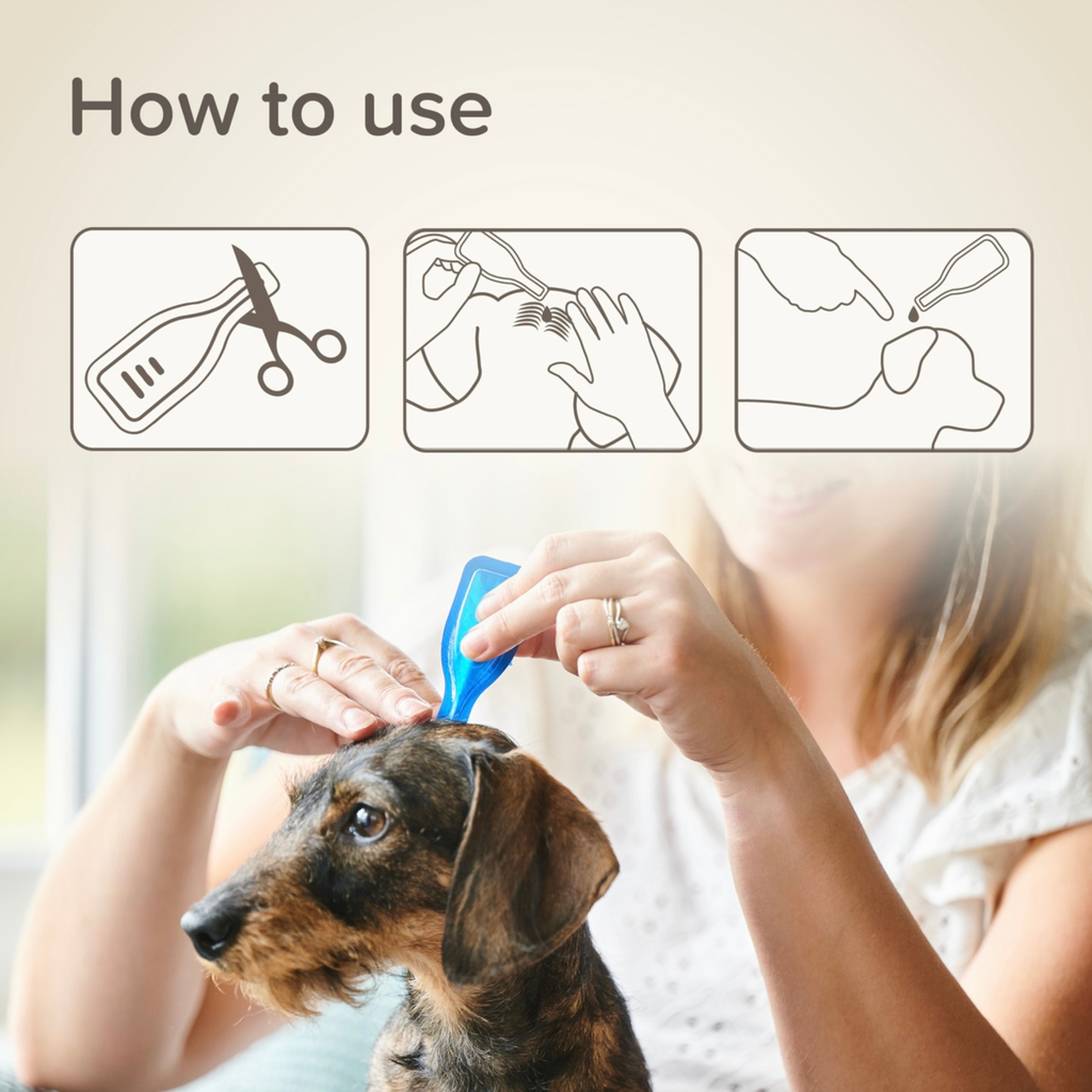 Beaphar StressLess Herbal Calming Spot-On for Dogs, 3 pipettes